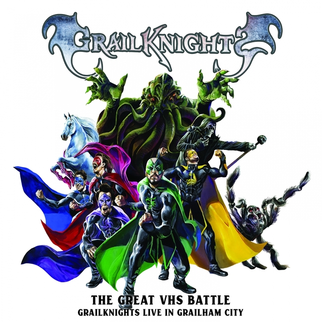 Couverture de The Great VHS Battle - Grailknights Live in Grailham City