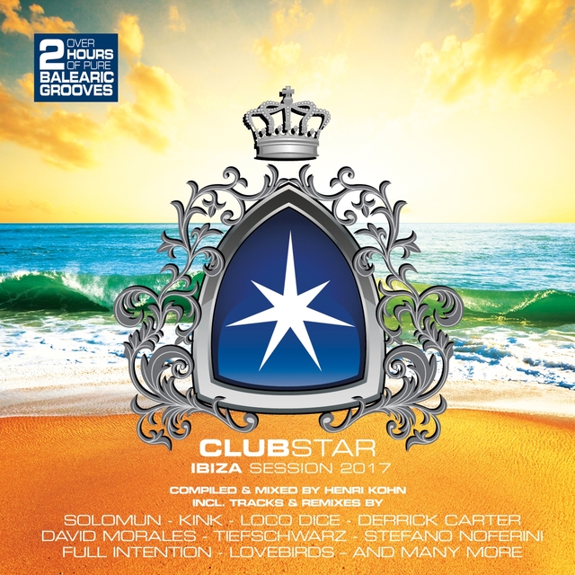 Couverture de Clubstar Ibiza Session 2017 (Compiled by Henri Kohn)