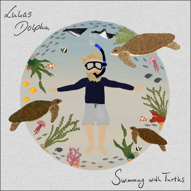 Couverture de Swimming with Turtles