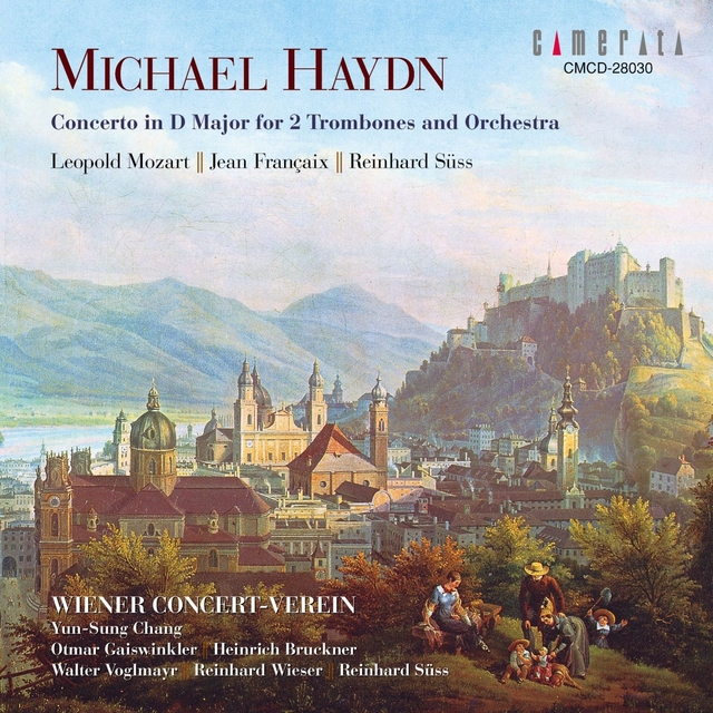 Couverture de Michael Haydn: Concerto for 2 Trombones and Orchestra