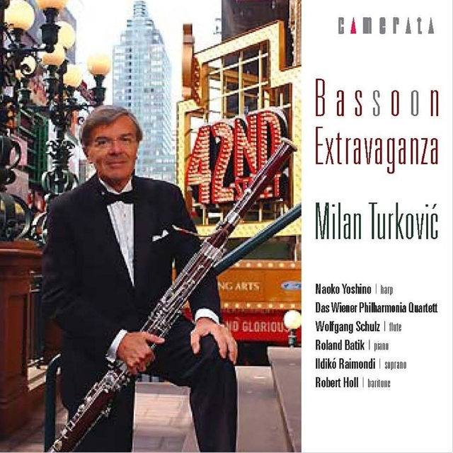 Couverture de Bassoon Extravaganza: Milan Turkovic