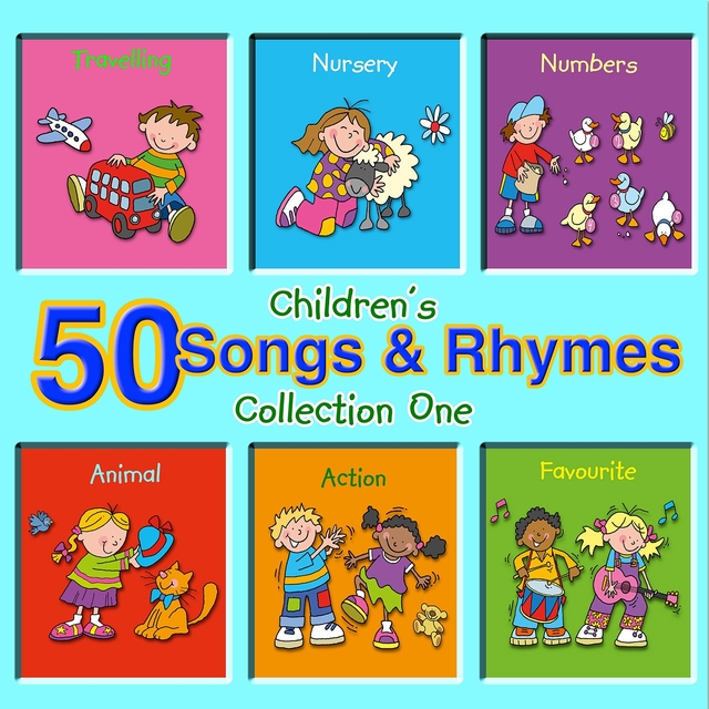 Couverture de 50 Children's Songs & Rhymes / Collection One.