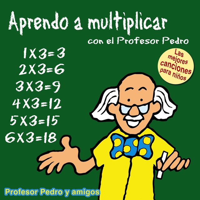 Couverture de Aprendo a Multiplicar Con el Profesor Pedro