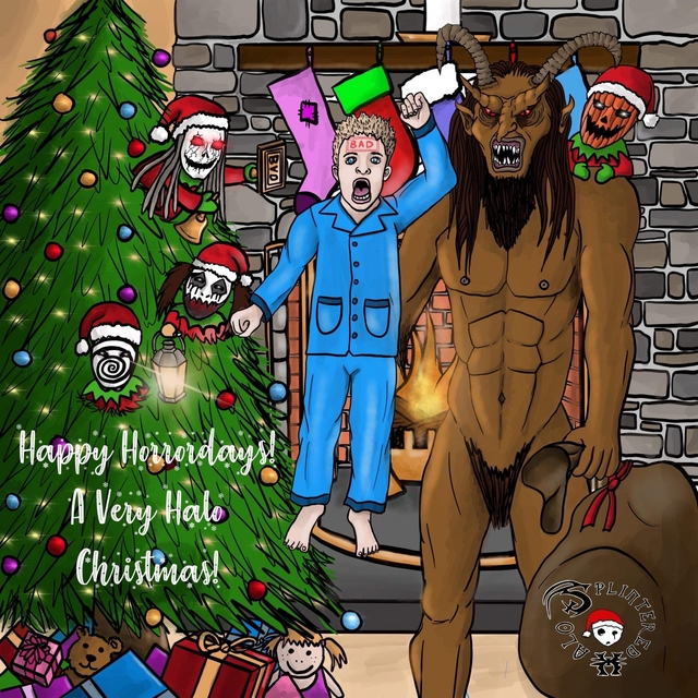 Couverture de Happy Horrordays (A Very Halo Christmas)