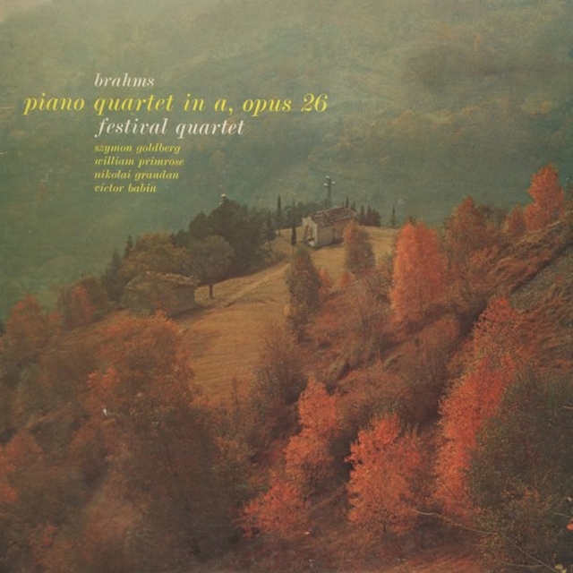 Couverture de Brahms / Piano Quartet in a, Opus 26