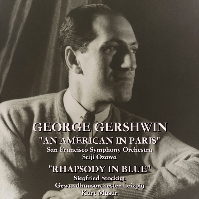 Couverture de Gershwin: Rhapsody in Blue/An American in Paris