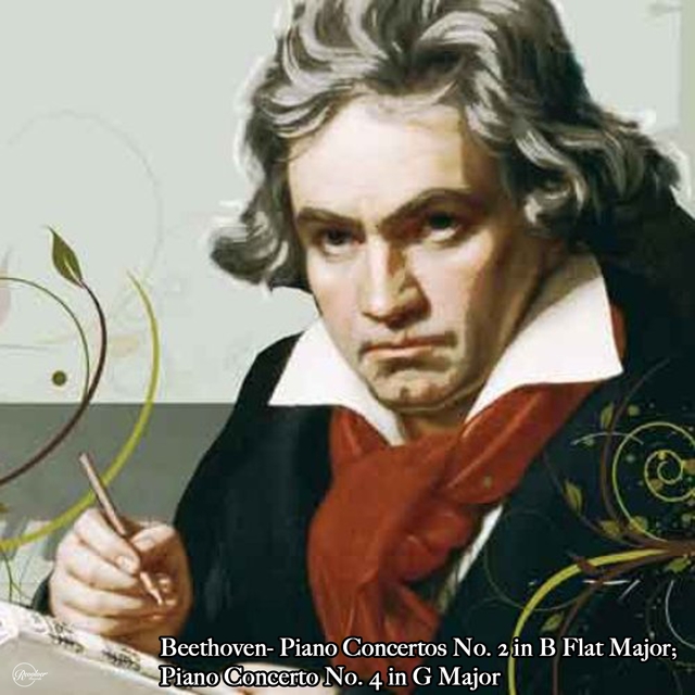 Couverture de Beethoven- Piano Concertos No. 2 in B Flat Major; Piano Concerto No. 4 in G Major