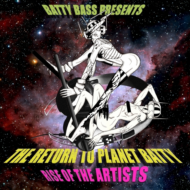 Couverture de Batty Bass Presents: Return to Planet Batty, Rise of the Artists