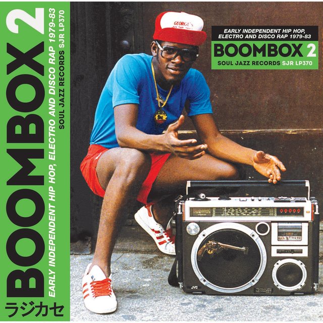 Couverture de Soul Jazz Records Presents Boombox 2: Early Independent Hip Hop, Electro and Disco Rap 1979-83