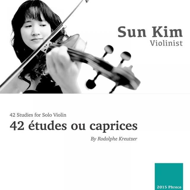 Couverture de Kreutzer: 42 Études ou caprices