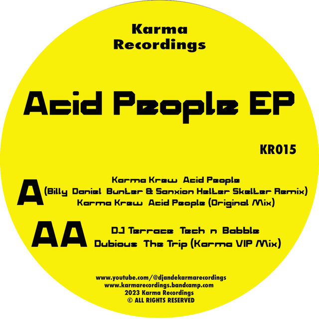 Couverture de Acid People EP