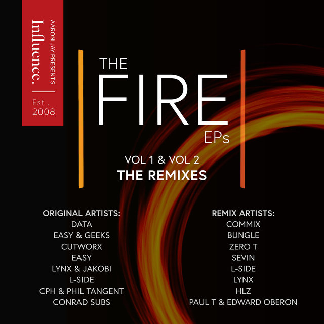 Couverture de The Fire EPs, Vol. 1 & Vol. 2 (The Remixes)