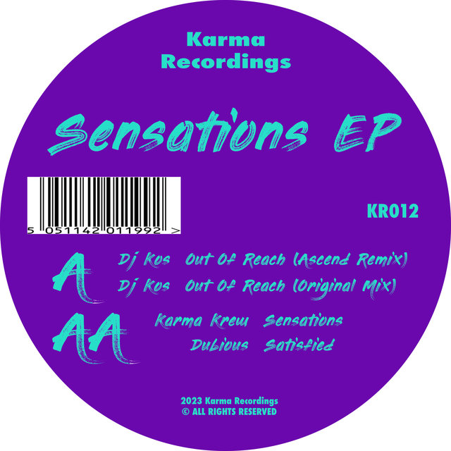 Couverture de Sensations EP