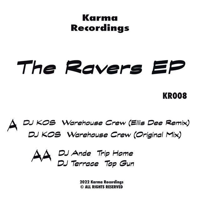 Couverture de The Ravers EP