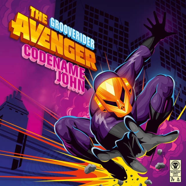 Couverture de Grooverider Presents Codename John: The Avenger EP