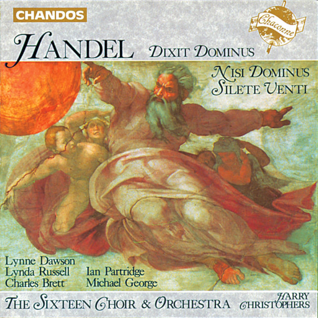 Couverture de Handel: Dixit Dominus, Nisi Dominus & Silete Venti