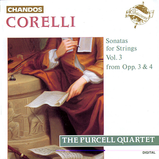 Couverture de Corelli: Sonatas for Strings, Vol. 3