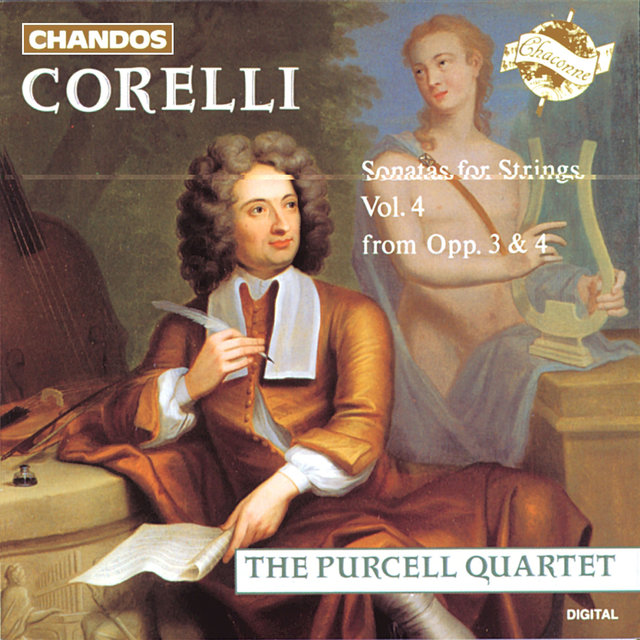 Couverture de Corelli: Sonatas for Strings, Vol. 4