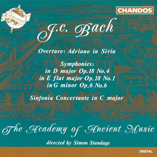 Couverture de J.C. Bach: Orchestral Works