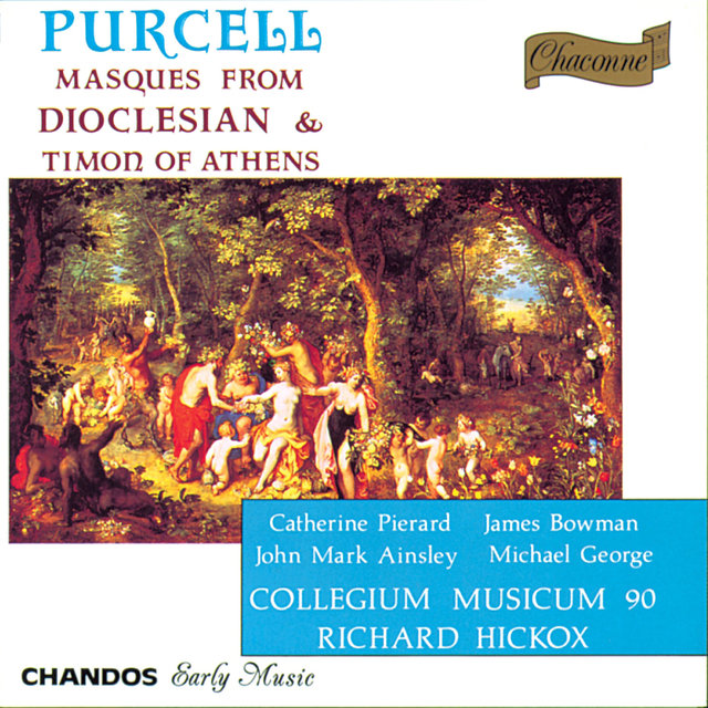 Couverture de Purcell: Dioclesian Masque & Timon of Athens Masque