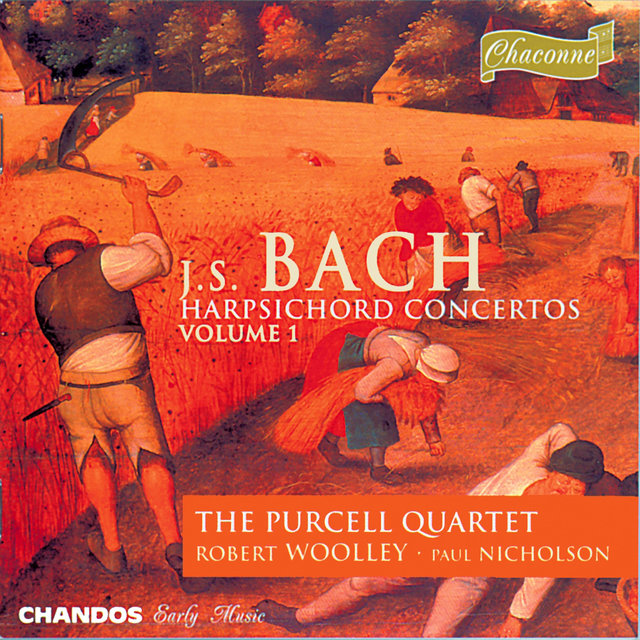 Couverture de Bach: Concertos for Harpsichord & Strings, Vol. 1