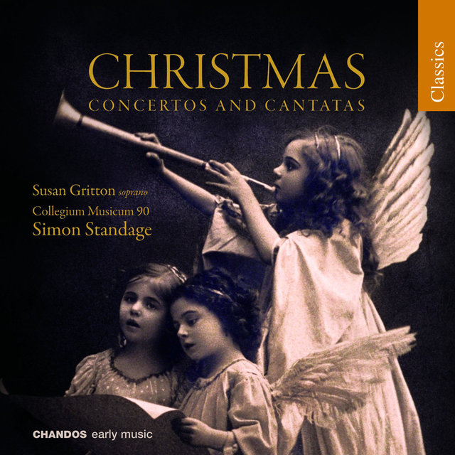 Couverture de Collegium Musicum 90 Plays Christmas Concertos and Cantatas