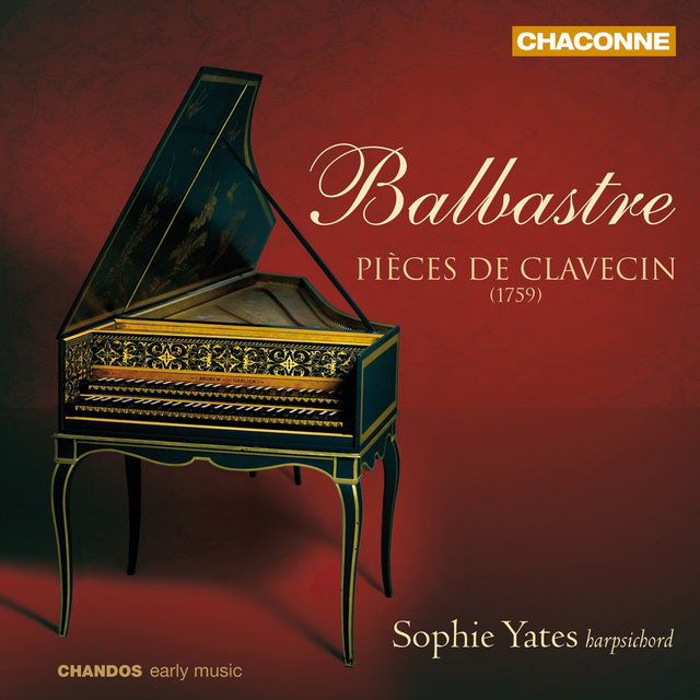 Couverture de Balbastre: Pieces de Clavecin