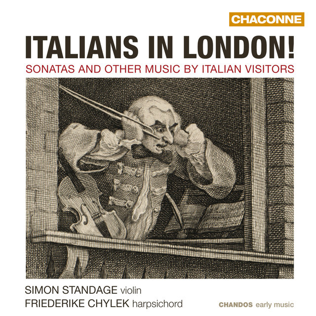 Couverture de Italians in London!