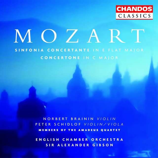 Couverture de Mozart: Sinfonia concertante & Concertone