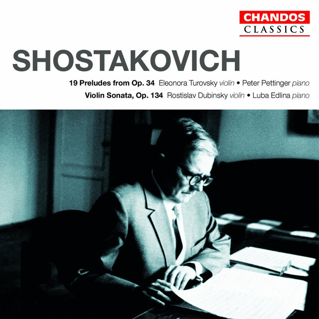 Couverture de Shostakovich: Violin Sonata & 24 Preludes for Piano