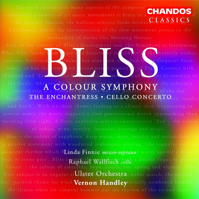 Bliss: A Colour Symphony, The Enchantress & Cello Concerto