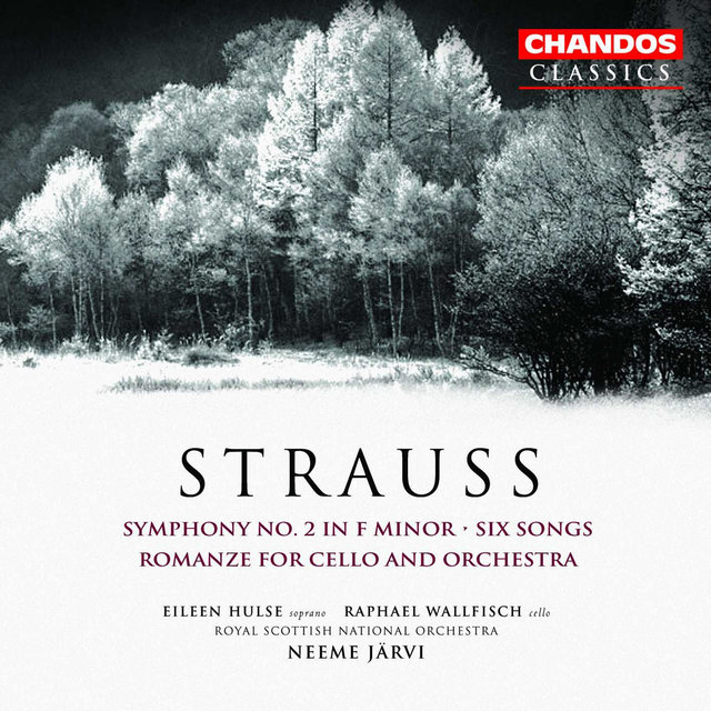 Couverture de Strauss: Symphony No. 2, Romanze in F & Six Songs