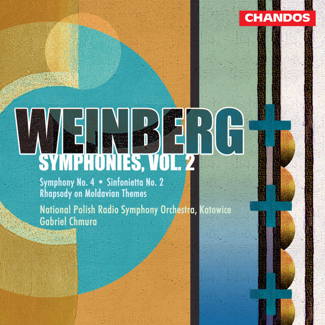 Couverture de Weinberg: Symphony No. 4, Rhapsody on Moldavian Themes & Sinfonietta No. 2