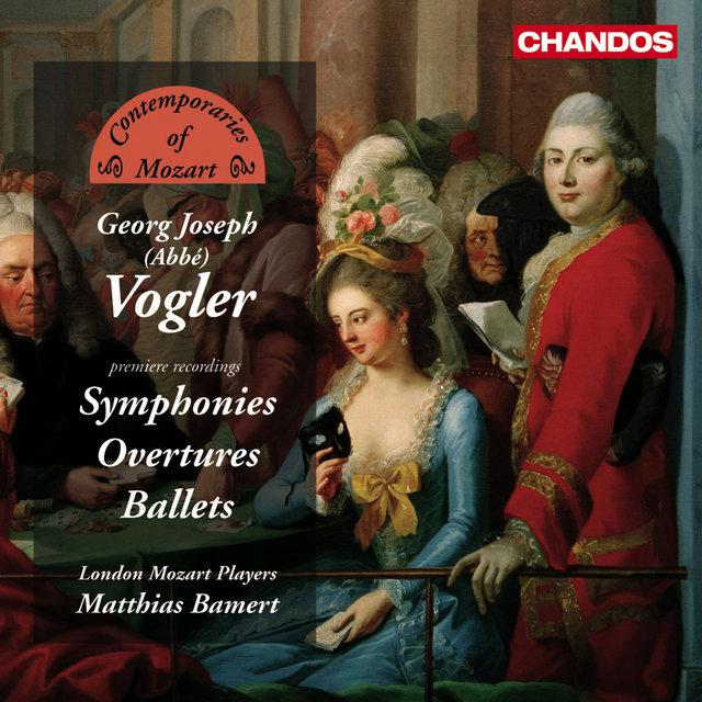 Couverture de Vogler: Symphonies, Overtures and Ballets