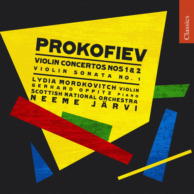 Couverture de Prokofiev: Violin Concerto No. 1, Violin Concerto No. 2 & Violin Sonata No. 1