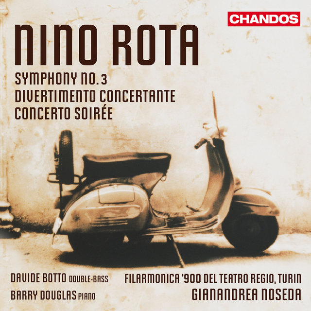 Couverture de Rota: Concerto Soiree, Divertimento Concertante & Symphony No. 3