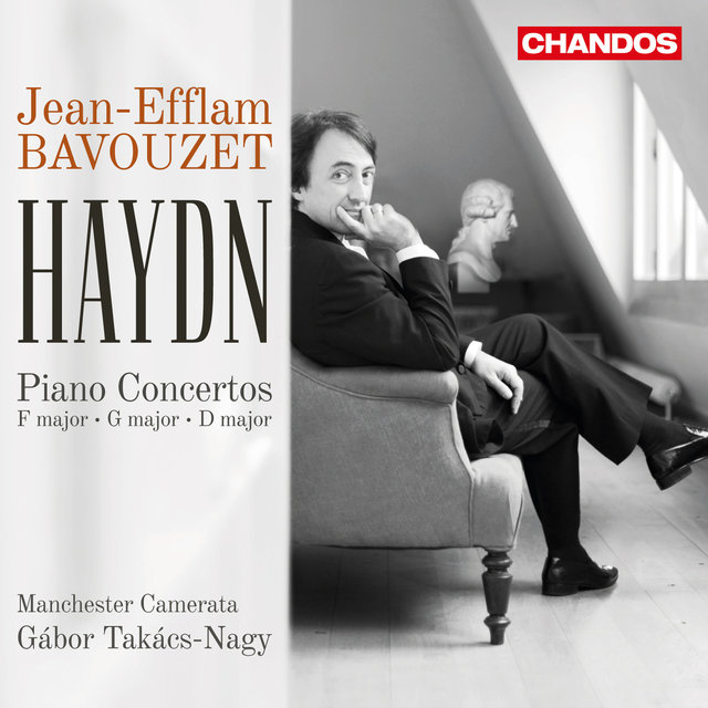 Couverture de Jean-Efflam Bavouzet Plays Haydn Piano Concertos