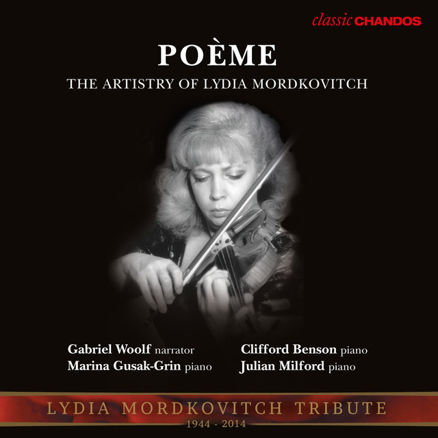 Couverture de Poeme - The Artistry of Lydia Mordkovitch