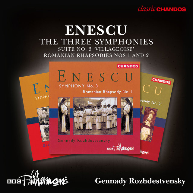 Couverture de Enescu: The Three Symphonies