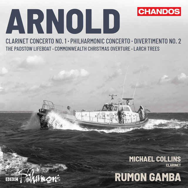 Couverture de Arnold: Clarinet concerto and Orchestral works