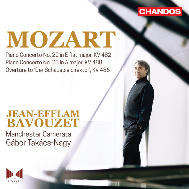 Couverture de Mozart: Piano Concerto No. 22, K. 482 & No.23, K. 488