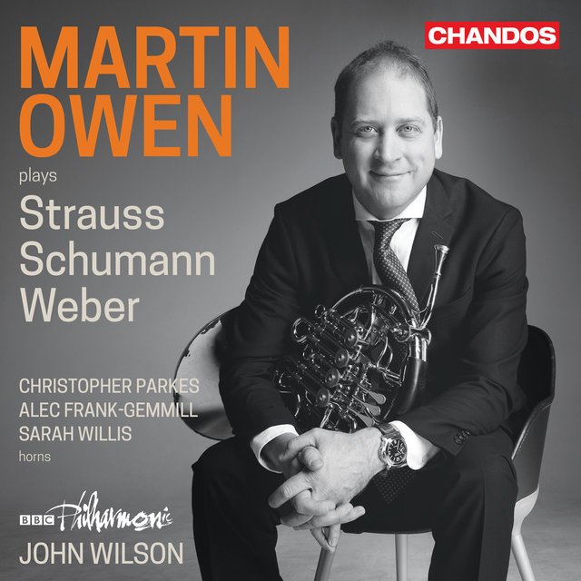 Couverture de Martin Owen Plays Strauss, Schumann & Weber