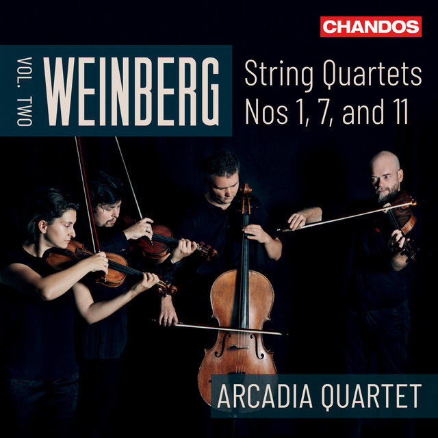 Couverture de Weinberg: String Quartets Nos. 1, 7 & 11, Vol. 2