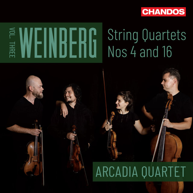 Couverture de Weinberg: String Quartets, Vol. 3