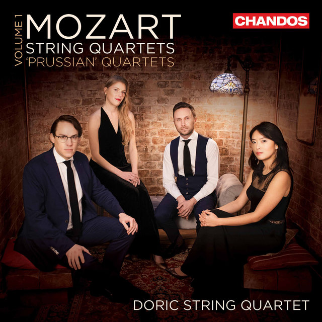 Couverture de Mozart: "Prussian" String Quartets