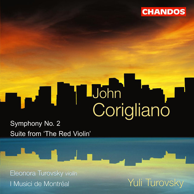 Couverture de Corigliano: Symphony No. 2 & Suite from The Red Violin