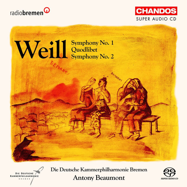 Couverture de Weill: Symphonies Nos. 1 and 2 & Quodlibet
