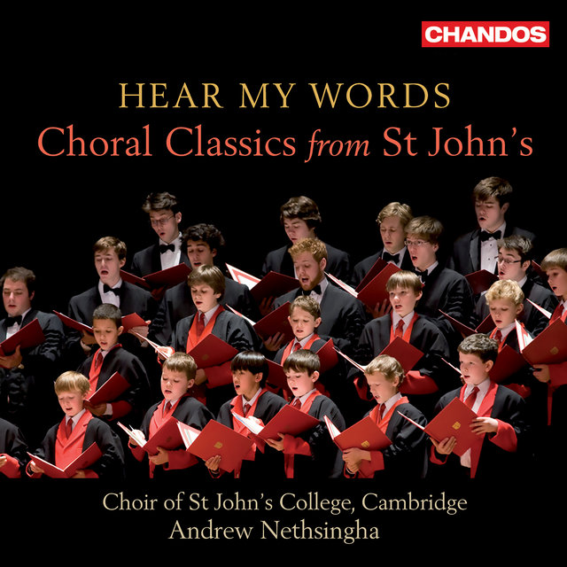 Couverture de Hear My Words - Choral Classics from St. John's