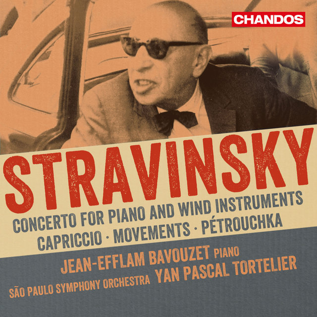 Couverture de Stravinsky: Concerto for Piano, Capriccio, Movements & Petrushka