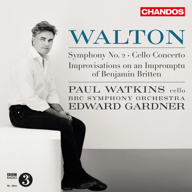 Couverture de Walton: Symphony No. 2, Cello Concerto & Improvisations on an Impromptu of Benjamin Britten